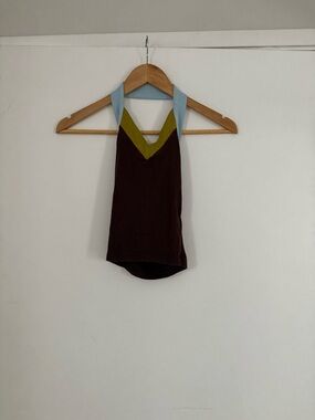 Urban Outfitters Colorblock V-Neck Women’s halter